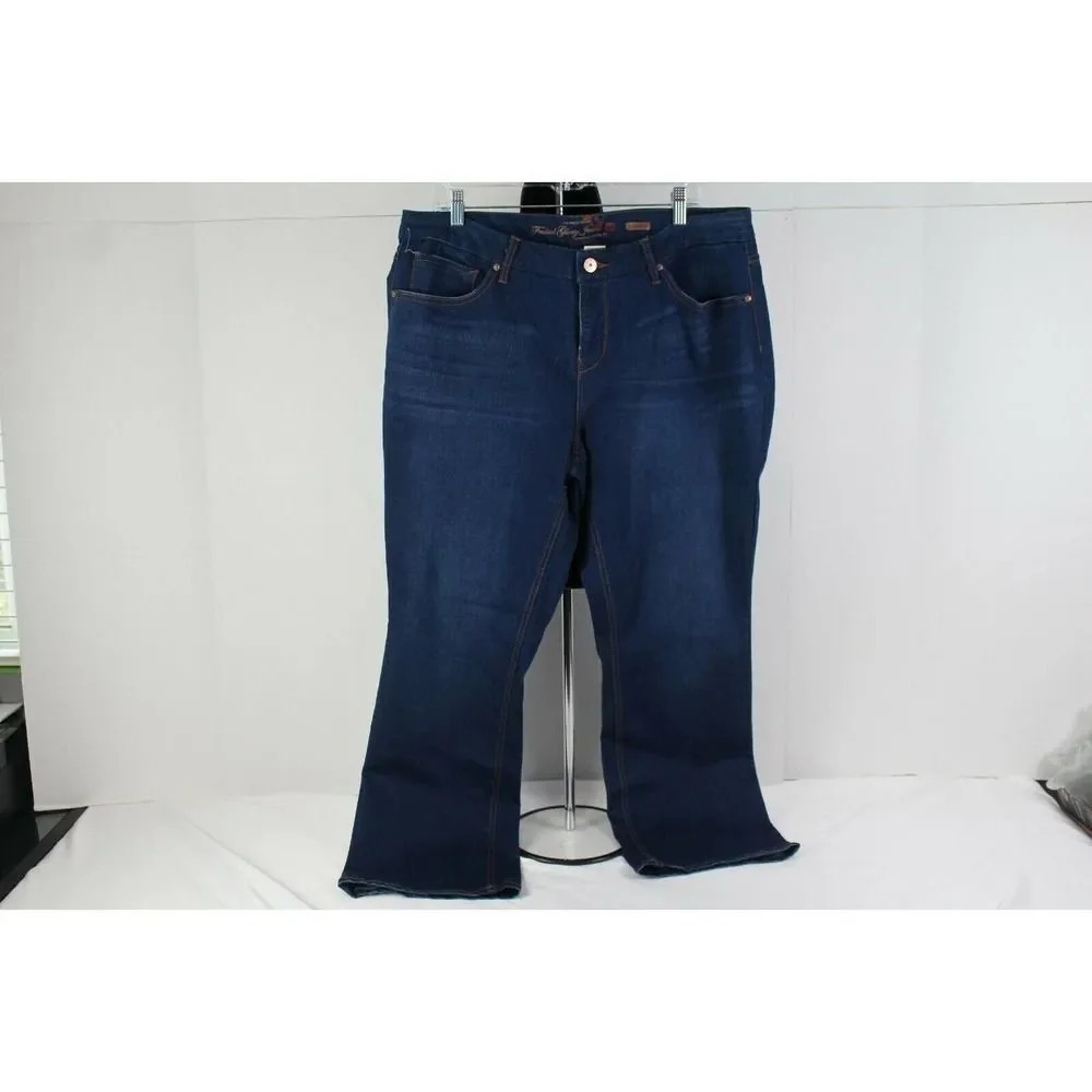ladies Faded Glory core boot jeans